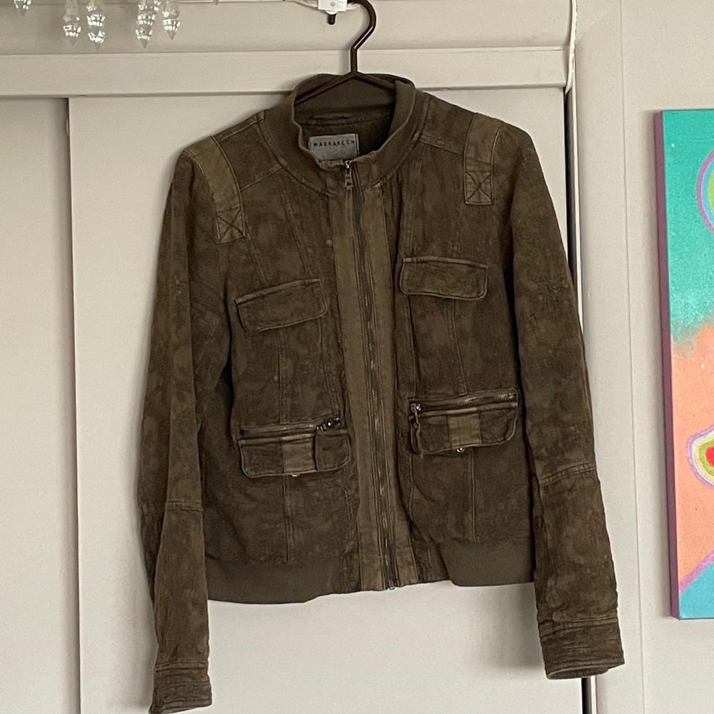 Textured utility jacket (small / medium)